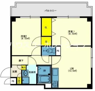 オーパス浜田【3階】の間取り