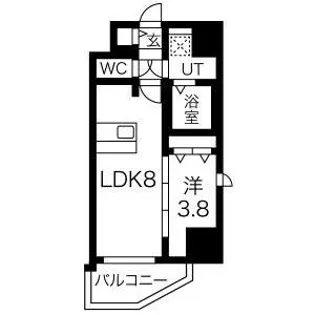 メイクス城西レジデンス【4階】の間取り
