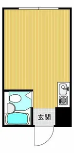 マンションアイリス【4階】の間取り