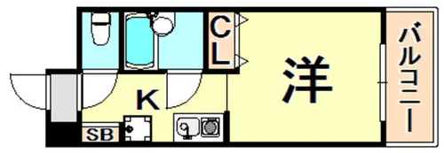 立花アスペンハウス【7階】の間取り