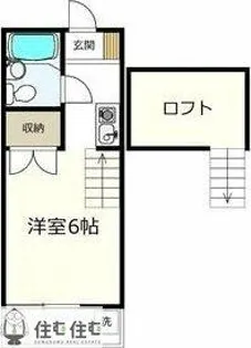 メゾン桑田パートⅡ【202号室】の間取り