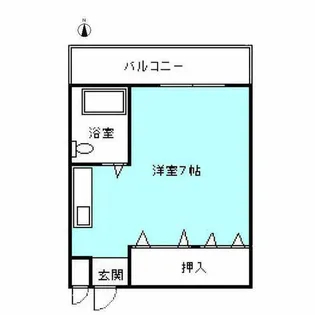 広見ハイツ【303号室】の間取り
