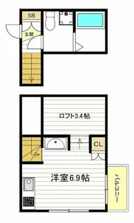 Libertango【1階】の間取り