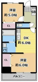 GEパークサイド【4階】の間取り