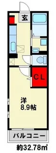 クラールFK【3階】の間取り