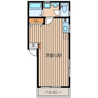 アルブルK-3【302号室】の間取り