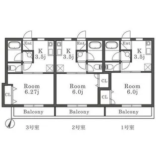 グランハーブ【101号室】の間取り