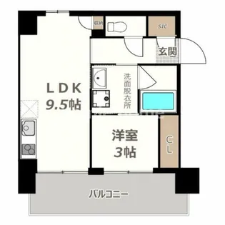 トーシン桃ヶ池公園【5階】の間取り