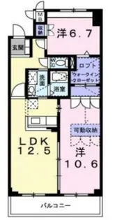 コミュノーテ 半右衛門【2階】の間取り