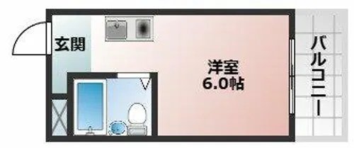プリマベーラ堺東【305号室】の間取り