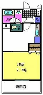 ボナール鳳南【105号室】の間取り