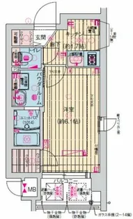 プレサンス心斎橋レヨン【5階】の間取り