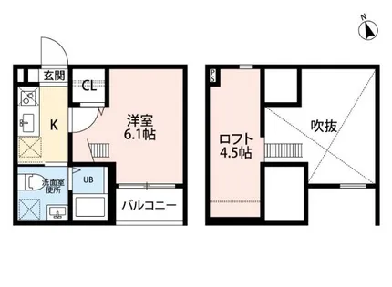 カナパ【2階】の間取り