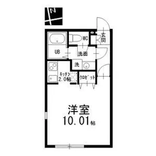 Branche上前津【5階】の間取り