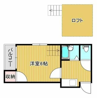 メローハイム高宮【2階】の間取り