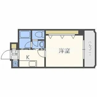 サンフラッツ新大阪別館【1階】の間取り