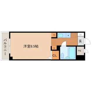 猪名寺パークマンション2【7階】の間取り