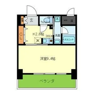 ラ・コピエ南塚口【1階】の間取り