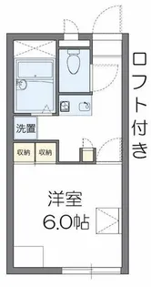 レオパレスひまわりⅠ【1階】の間取り