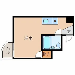 ルネサンス尼崎【8階】の間取り