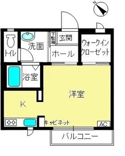 シャーメゾン RISUKE【103号室】の間取り