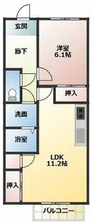 前野ヒルズ【2階】の間取り