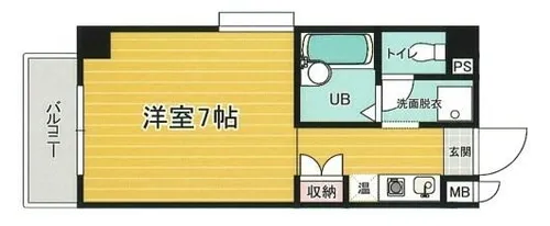ライフタウンⅡ【3階】の間取り