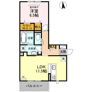 モア・サンハイム【3階】の間取り