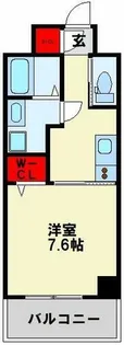 the STAGE 中原【405号室】の間取り