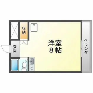 ニューヴィラ舞子【3階】の間取り