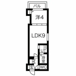 DOAHN 平野本町【1階】の間取り