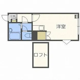 クレールコート【2階】の間取り
