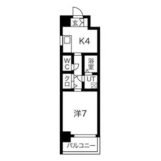 セントフィオーレ【3階】の間取り