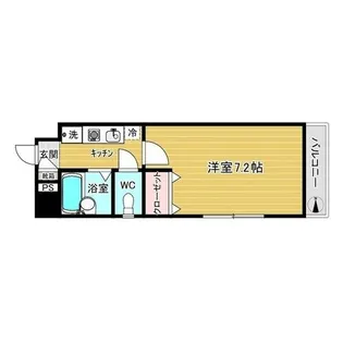 リヴァージュ松枝【301号室】の間取り