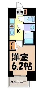 メイクスWアート浅間町【5階】の間取り