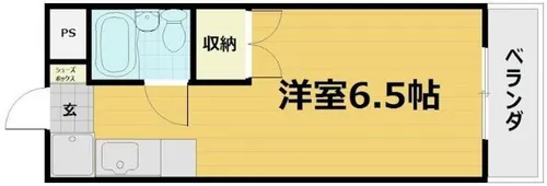 HRKスポーツレジデンス【1階】の間取り