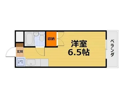 HRKスポーツレジデンス【2階】の間取り