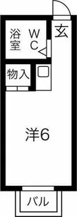 メゾン・ド・KS【1階】の間取り