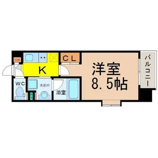 タウンライフ千種【6階】の間取り