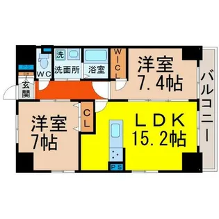 Live Flat上前津【4階】の間取り