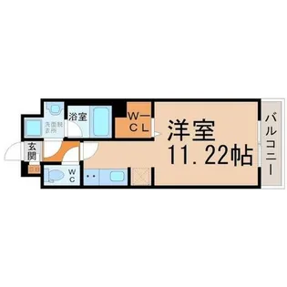 ルクール金山【6階】の間取り