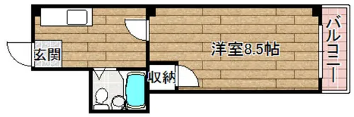 ハイツ88【3階】の間取り