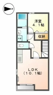 ウィル吉川【2階】の間取り