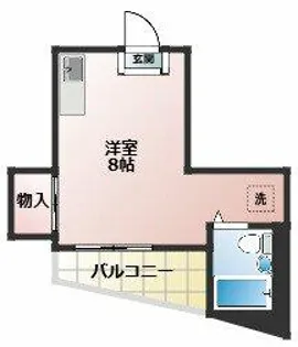 プリミエール八光【203号室】の間取り