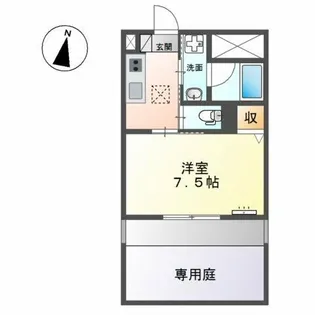 プリムローズ(PRIMROSE)【1階】の間取り