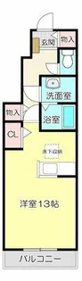 アセット【102号室】の間取り