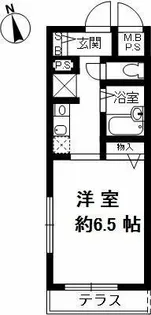 ボナール西宮【1階】の間取り