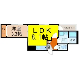 MOVE堀田SOUTH【3階】の間取り