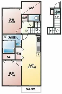 リーブル REN【2階】の間取り