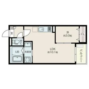 Jack hirade1【1階】の間取り